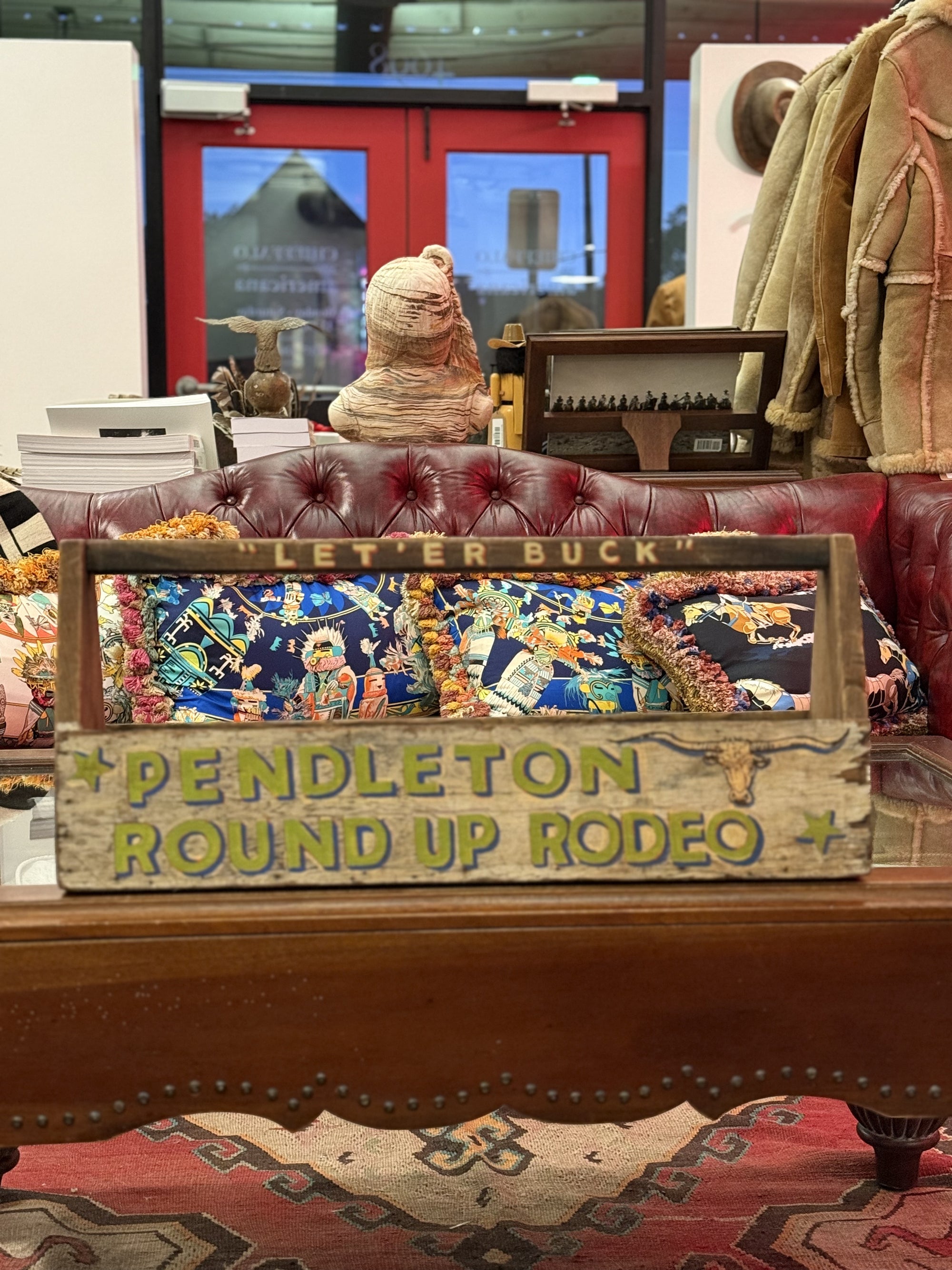 Vintage Pendleton Round Up Box