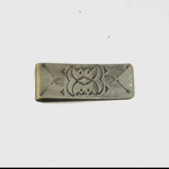 Stamped Money Clip