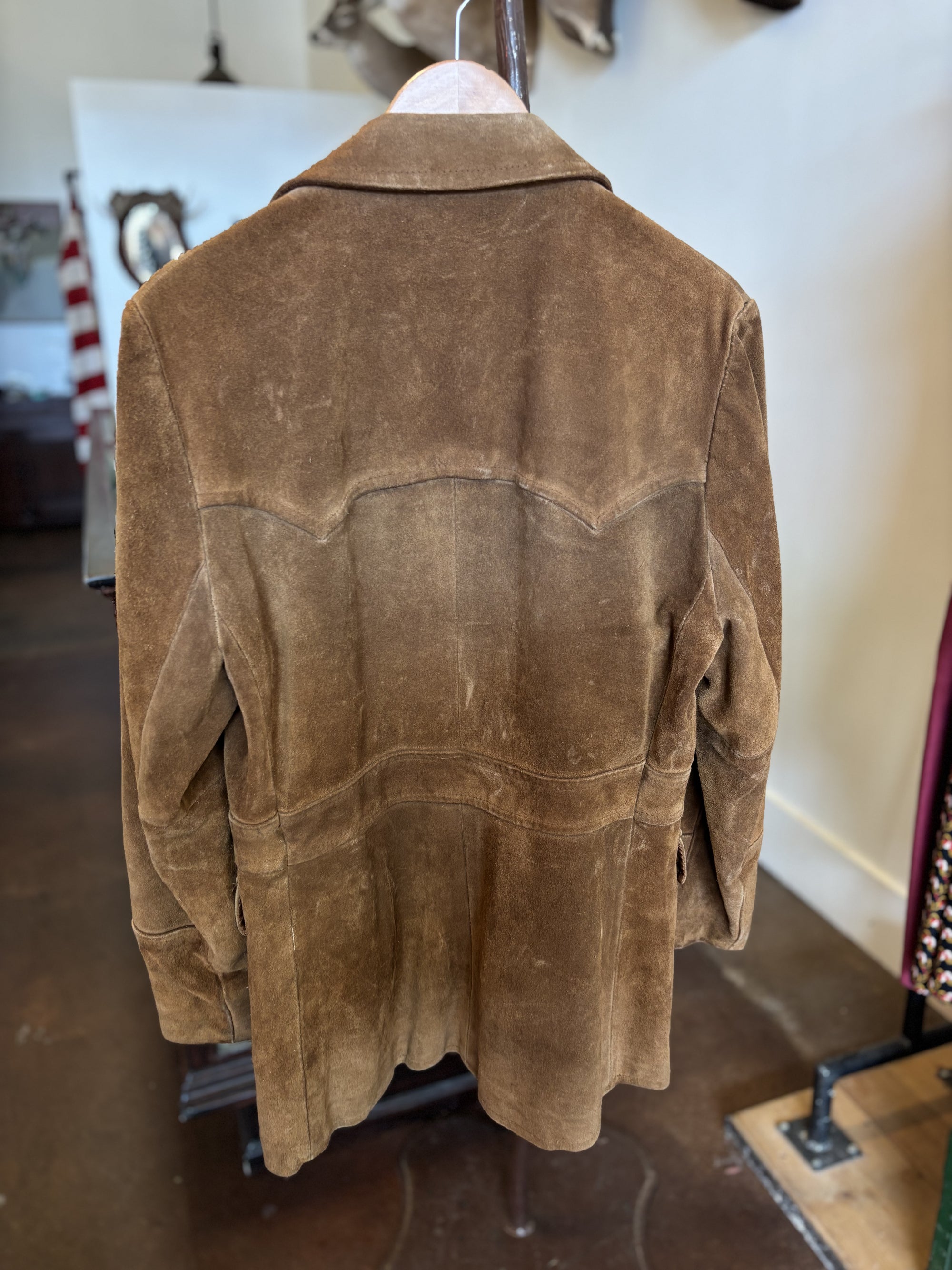 Vintage Pioneer Wear Suede Jacket