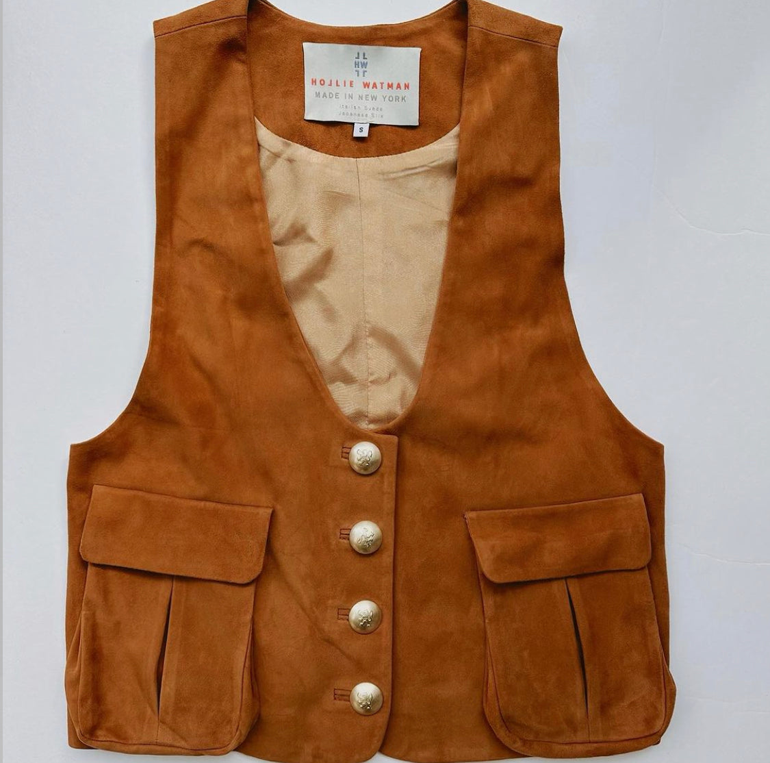 Hollie Watman Suede Vest