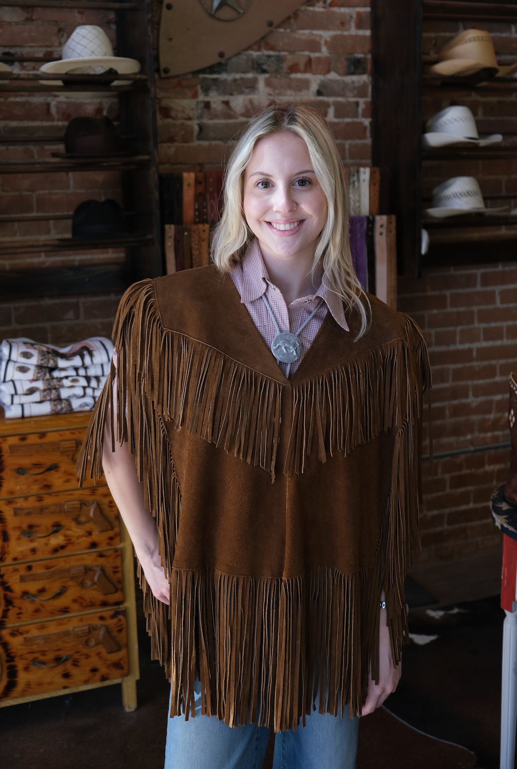 Vintage Sullivan of Alburquerque Fringe Poncho