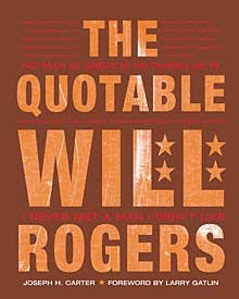 Quotable Will Rogers Book